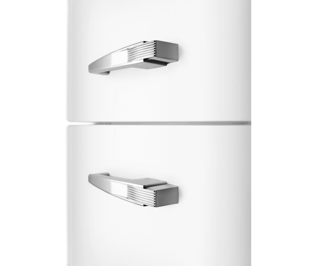 Smeg FAB32LWH6 retro jaren 50 koelkast - wit - linksdraaiend