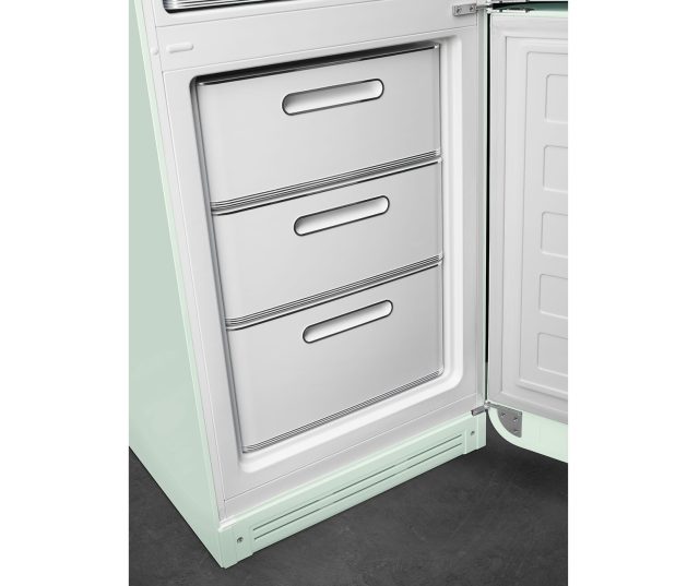 Smeg FAB32RPG6 vrijstaand koelkast - groen