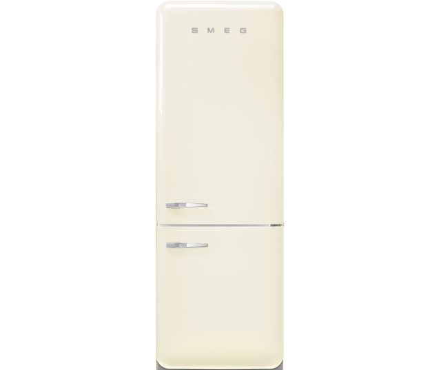 Smeg FAB38RCR6 retro jaren 50 koelkast - crème