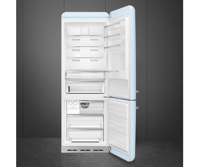 Smeg FAB38RPB6 retro jaren 50 koelkast - pastelblauw