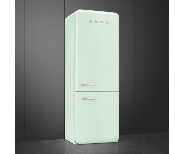 Smeg FAB38RPG6 retro jaren 50 koelkast - watergroen