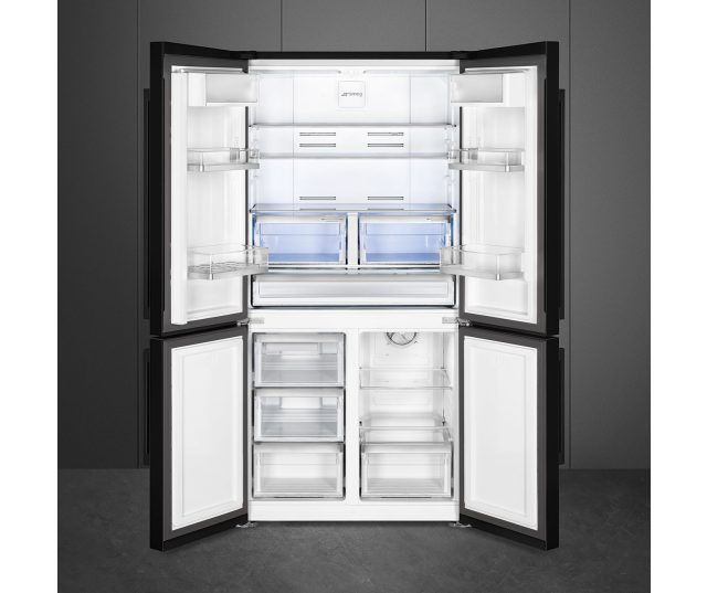 Smeg FQ60NDE side-by-side koelkast - zwart