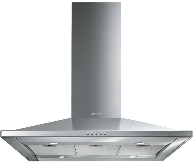 Smeg KI90CE eiland afzuigkap rvs