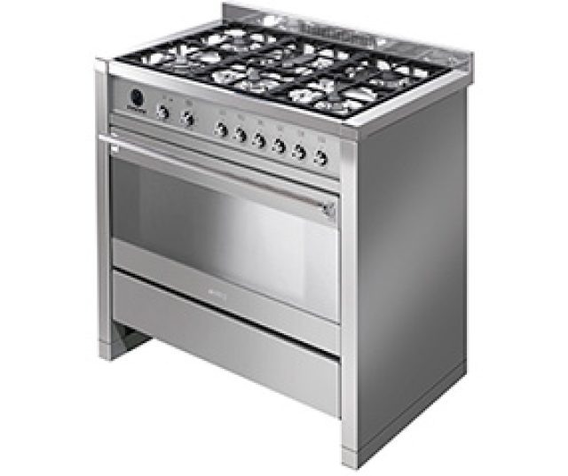 Smeg KIT3-6 verhogingsset roestvrijstaal