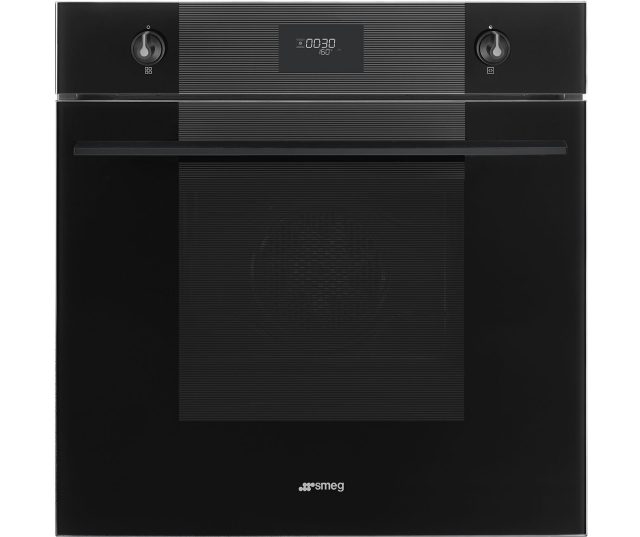 Smeg SFP6101TB3 inbouw oven met pyrolyse - zwart - Linea