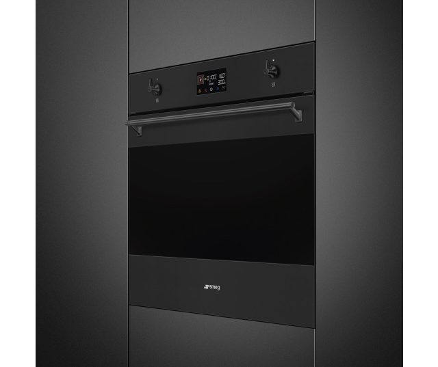 Smeg SO6302M2N inbouw oven met magnetron - mat zwart - Galileo Speedwave XL