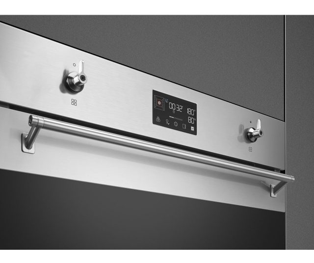 Smeg SO6302S3PX inbouw combi-stoomoven - nis 60 cm.