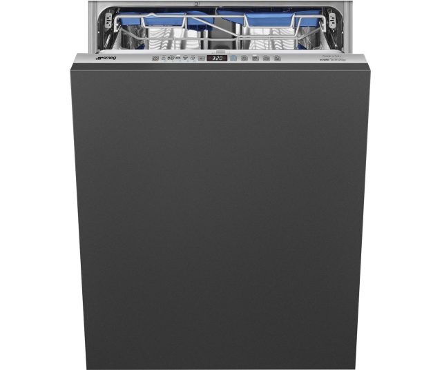 Smeg STL333CL inbouw vaatwasser met besteklade