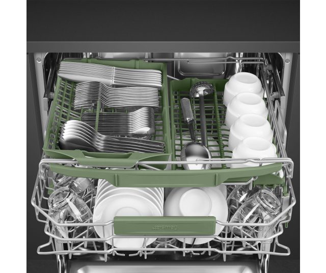 Smeg STL7332CL vaatwasser met besteklade