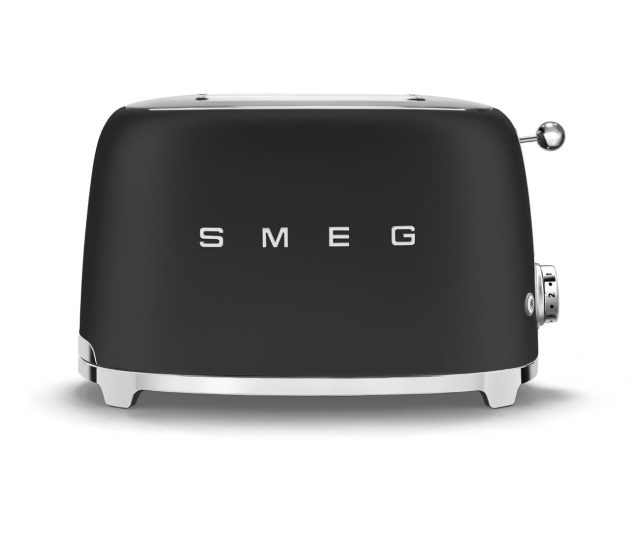 Smeg TSF01BLMEU broodrooster mat zwart