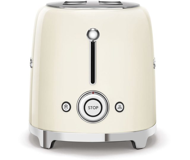 Smeg TSF02CREU broodrooster creme