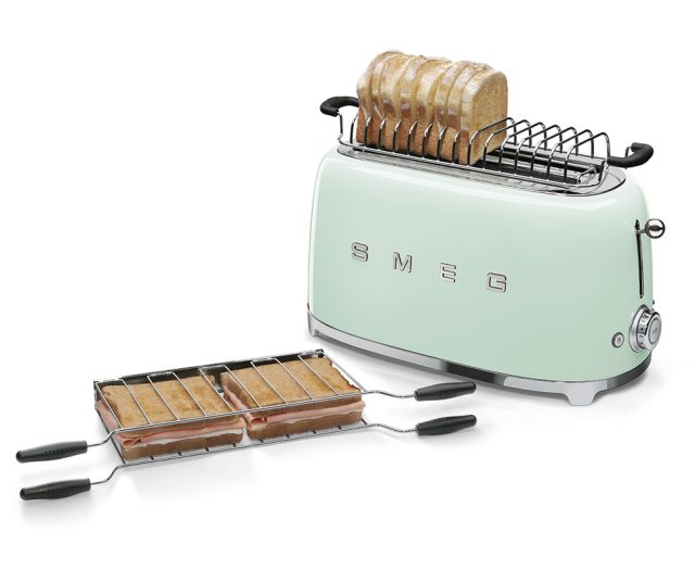 Smeg TSF02PGEU broodrooster groen