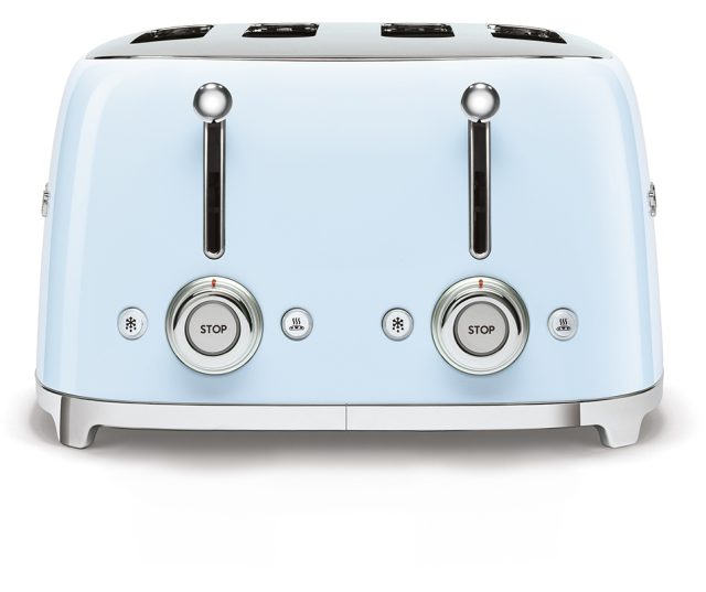 Smeg TSF03PBEU broodrooster pastelblauw