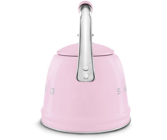 Smeg WKF01PK fluitketel - jaren 50 - roze