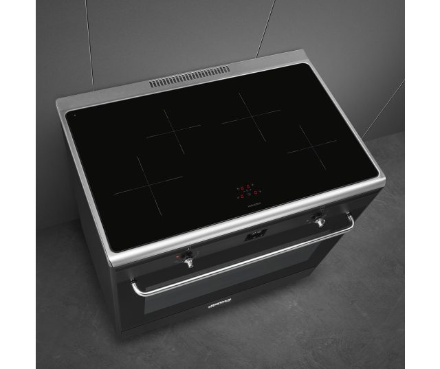 Smeg CG90IANT9 fornuis inductie - antraciet