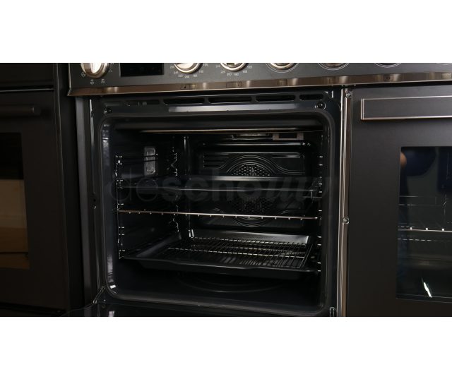 Smeg CPF92IMA inductie fornuis - antraciet - dubbele oven - Portofino