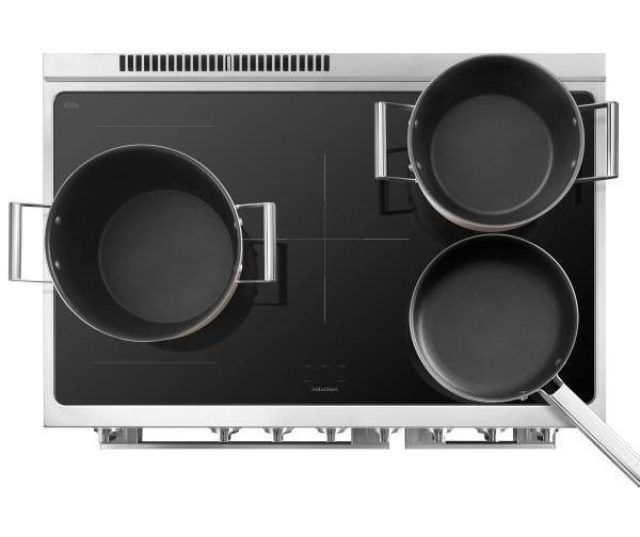 Smeg CPF92IMWH inductie fornuis - wit - dubbele oven - Portofino