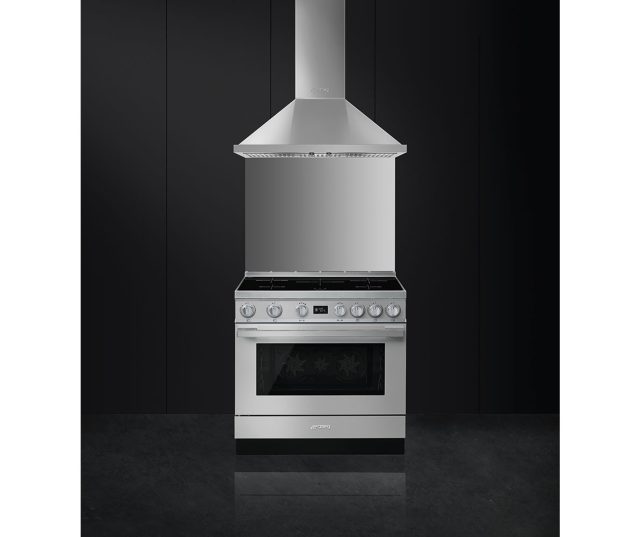 Smeg CPF9IPX inductie fornuis - roestvrijstaal