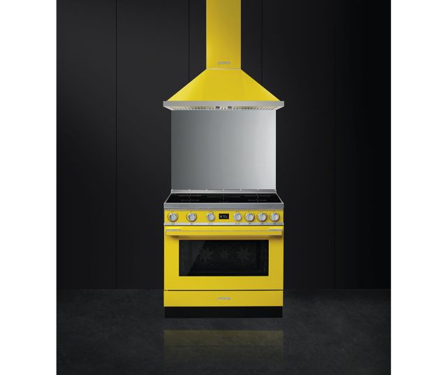 Smeg CPF9IPYW inductie fornuis - geel