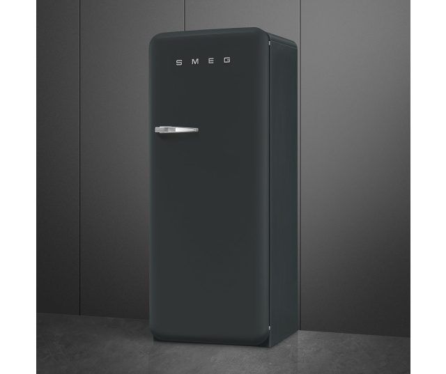 Smeg FAB28RDBLV5 koelkast black velvet - rechtsdraaiend