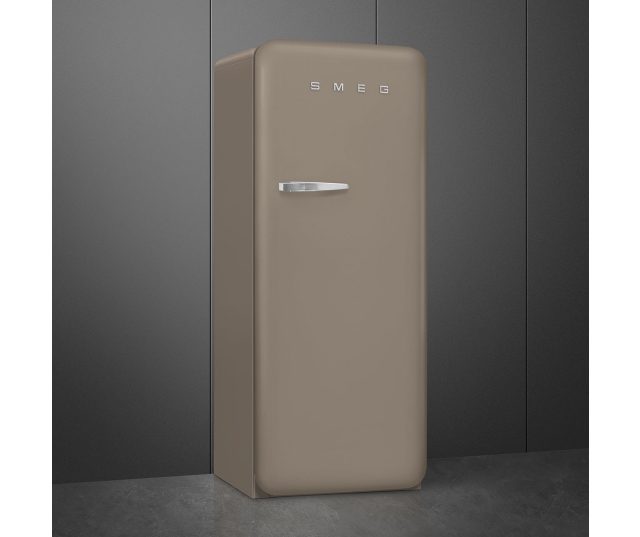 Smeg FAB28RDTP5 rechtsdraaiende koelkast - taupe