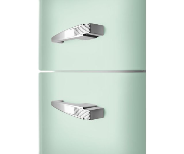 Smeg FAB30LPG5 retro jaren 50 koelkast - water groen - linksdraaiend