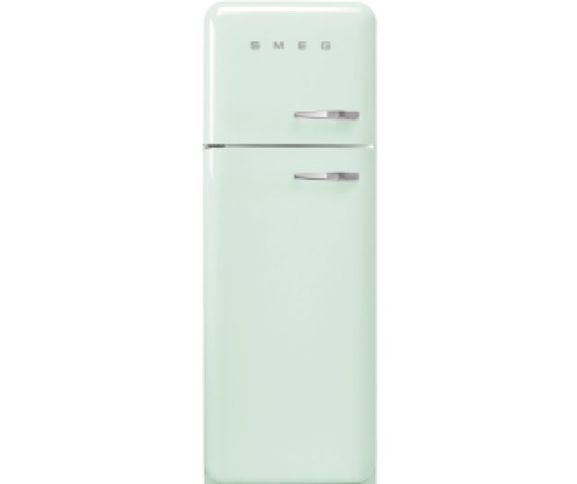 Smeg FAB30LPG5 linksdraaiende retro koelkast - water groen