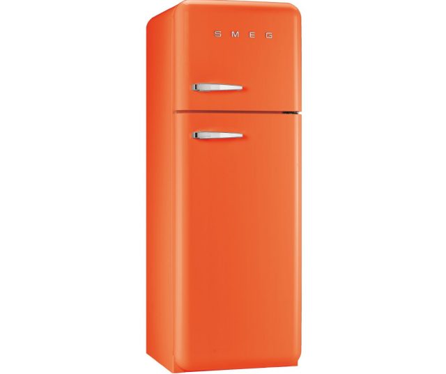 Smeg FAB30RO1 oranje koelkast - rechtsdraaiend