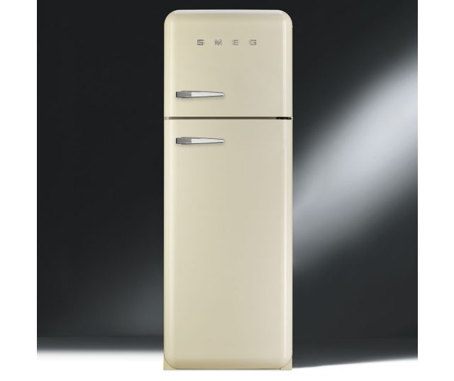Smeg FAB30RP1 koelkast creme - rechtsdraaiend