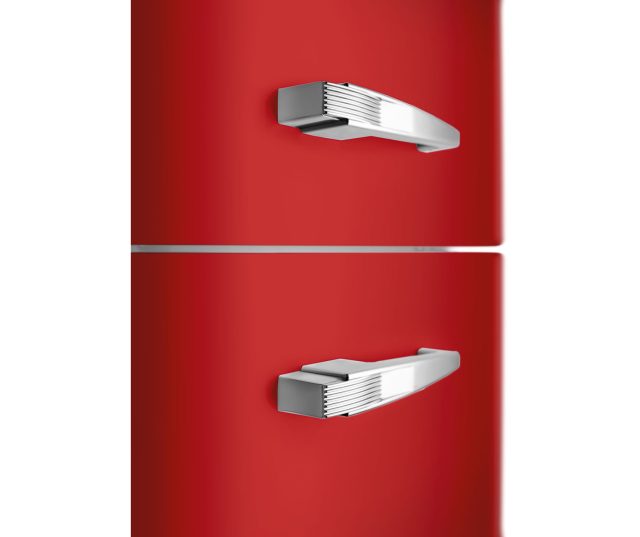 Smeg FAB30RRD5 retro jaren 50 koelkast - rood - rechtsdraaiend