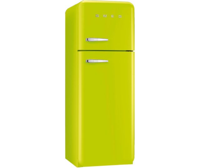 Smeg FAB30RVE1 koelkast limegroen - rechtsdraaiend