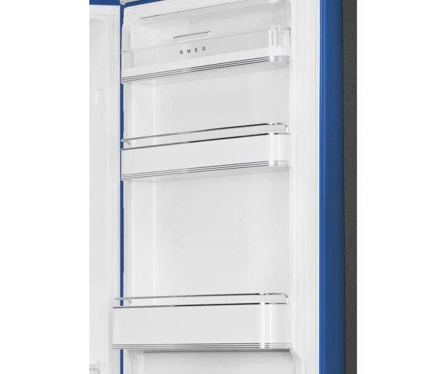 Smeg FAB32RBE5 retro jaren 50 koelkast blauw - rechtsdraaiend