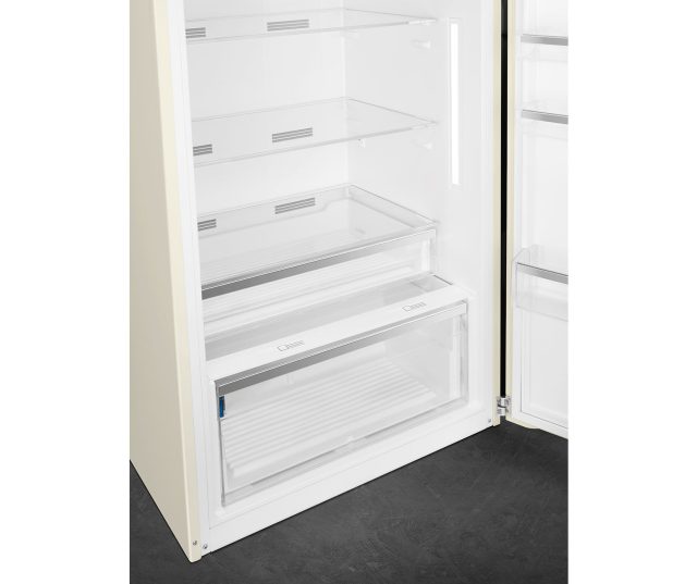 Smeg FAB50RCR5 koelkast crème - rechtsdraaiend