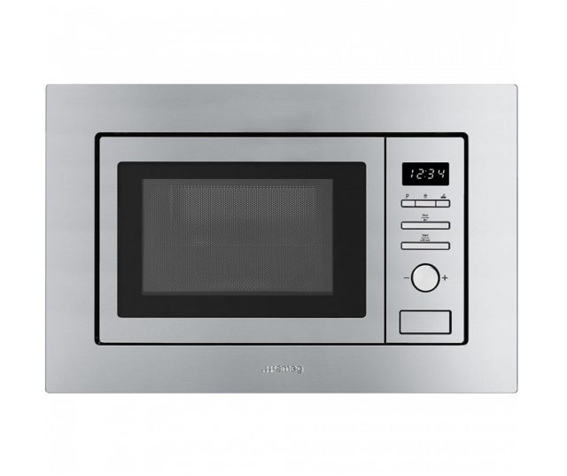 Smeg FMI017X inbouw magnetron met grill