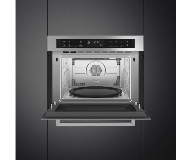 Smeg SF4400MCX1 inbouw combi-magnetron - nis 45 cm