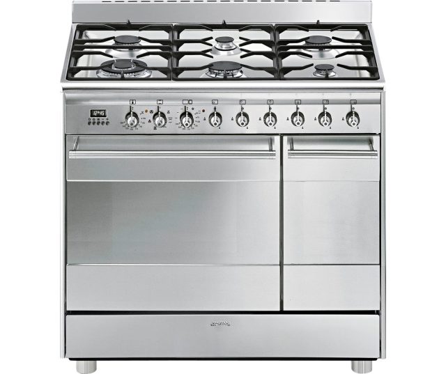 Smeg SNLK926MX9 fornuis roestvrijstaal