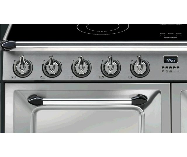 Smeg TR4110IX inductie fornuis - 110 cm. breed - roestvrijstaal