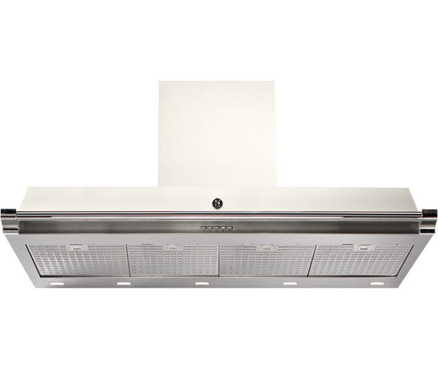 Steel AKL120 wand afzuigkap - Ascot - 120 cm. breed