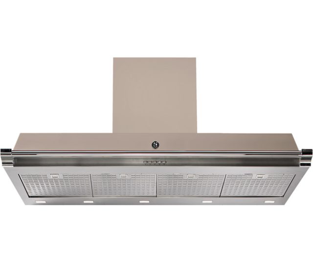 Steel AKL120 wand afzuigkap - Ascot - 120 cm. breed