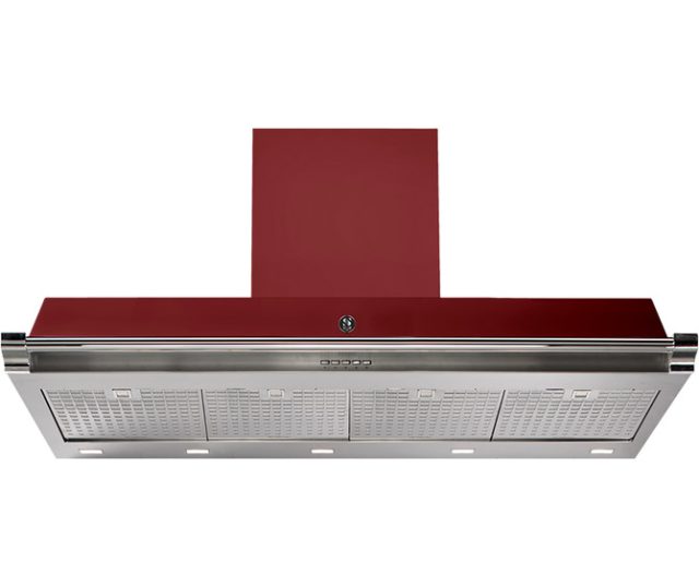 Steel AKL120 wand afzuigkap - Ascot - 120 cm. breed