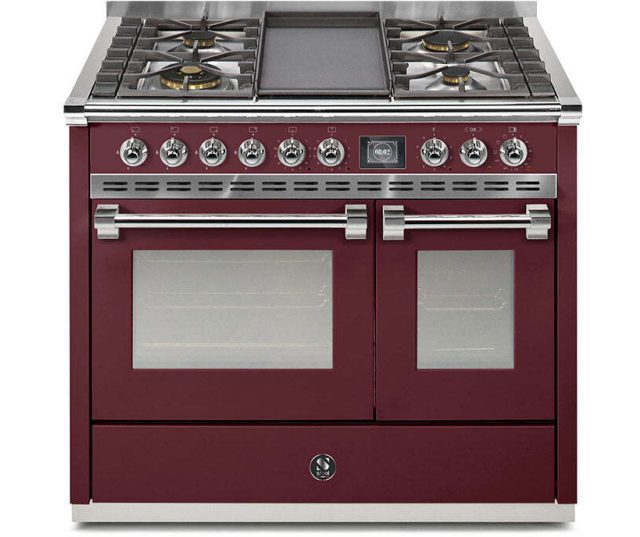 Steel AQ10SF-4T Ascot gas fornuis - 100 cm - combi-stoomoven