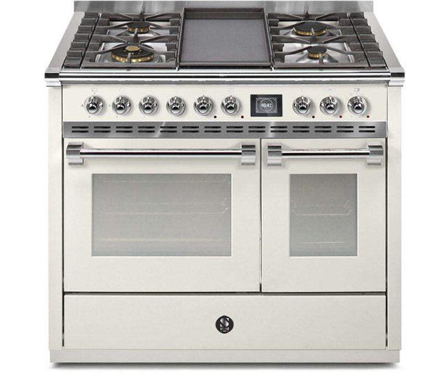 Steel AQ10SF-4T Ascot gas fornuis - 100 cm - combi-stoomoven