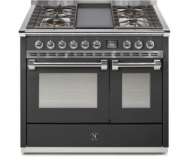 Steel AQ10SF-4T Ascot gas fornuis - 100 cm - combi-stoomoven