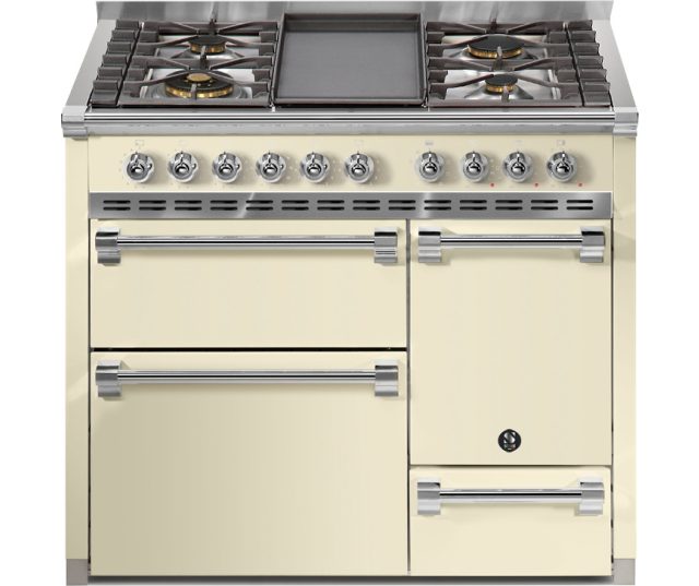 Steel AQ10SFF-D-4T Ascot gas fornuis - 100 cm breed