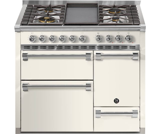 Steel AQ10SFF-D-4T Ascot gas fornuis - 100 cm breed