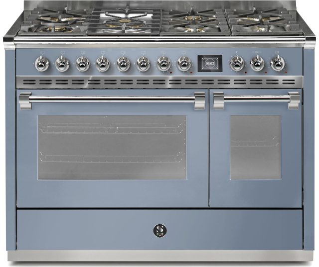 Steel AQ12SF-6B Ascot gas fornuis - combi-stoomoven - 120 cm.