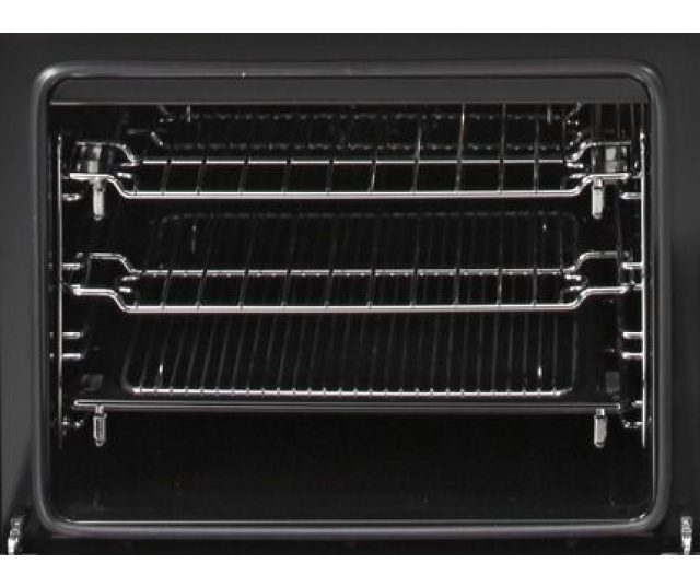 Steel E10FF-6 fornuis met dubbele oven - 100 cm breed