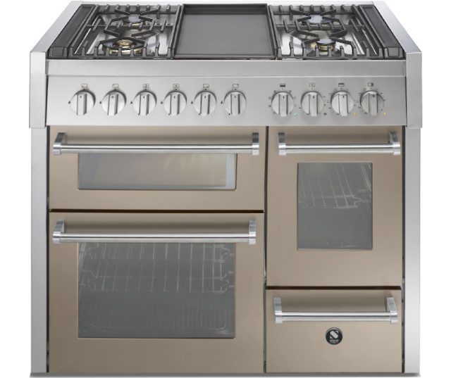 Steel GQ10SFF-4T Genesi fornuis - 100 cm. breed - Genesi