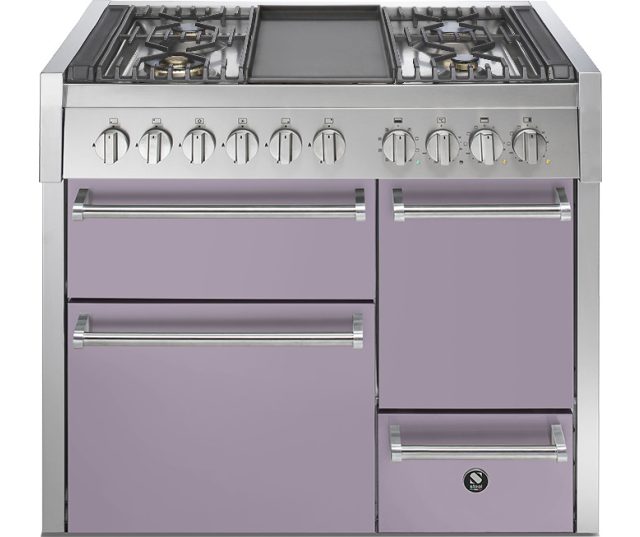 Steel GQ10SFF-D-4T fornuis - Genesi - 100 cm. breed
