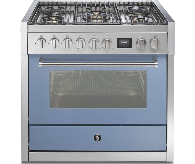 Steel GQ9S-4M fornuis - combi stoomoven - 90 cm. breed